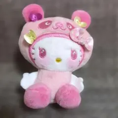 パンダハローキティリボンがいっぱいマスコット