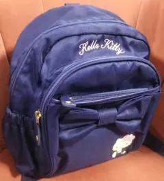 hello kitty ハローキティ　ネイビー　sanrio リュック　限定　S