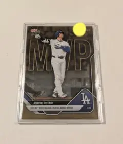 大谷翔平 MVPカード Topps Now /50　シリアル　金　ゴールド