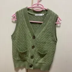 moussy ベスト グリーンのサムネイル