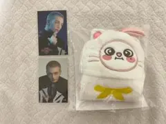 SKZOO ループタオル　ジニレット　フォトシール2枚付き