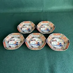有田焼 錦色絵 銘々皿5枚セット