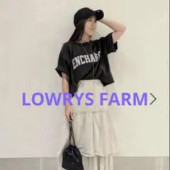 LOWRYS FARM Tシャツ フェード加工風のサムネイル