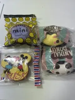 スクイーズ まとめ売り ドーナツ ディズニー 4点セット