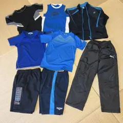 男子120㎝　ジャージ、Tシャツなど8点