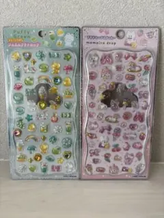 最終値下げ★プチドロップステッカー&ジュエルプチドロップ　正規品2枚セット