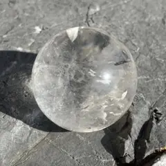 ☆高級品質！福財大黒秘宝③！富士霊峰！スーパーファントム 水晶 丸玉