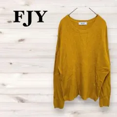 ハイゲージニット【M】洗えるセーター 薄手 長袖 Uネック シンプル 着回し