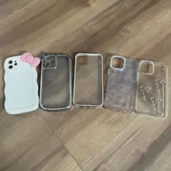 iPhoneケースセット 5点⭐︎iPhone12⭐︎ソフト
