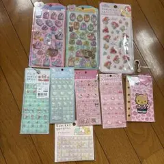 サンリオ タイルシール ウォーターシール おはじきシール セット