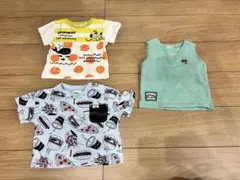 まとめ売り ベビー服 シャツ3枚 80cm