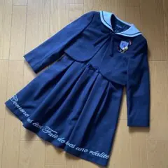 EASTBOYネイビー セーラー襟 ワンピース セレモニーワンピース入学卒園