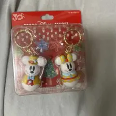 東京ディズニーリゾート ミッキー ミニー キーホルダー　30周年
