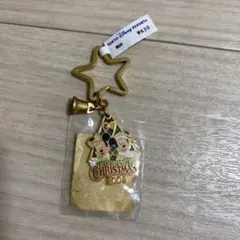 ミッキー・ミニー クリスマスキーホルダー 2004