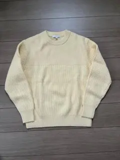 uniqlo jw anderson　リブクルーネックセーター/長袖