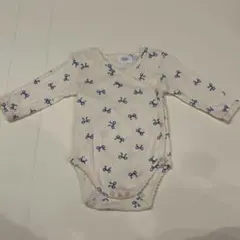 ululu リボンロンパース 70