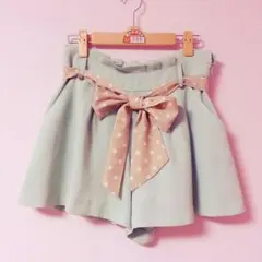 CECIL McBEE*おりぼんベルト付きキュロット*