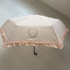 Maison de FLEUR メゾンドフルール フリル 晴雨兼用 折りたたみ傘のサムネイル