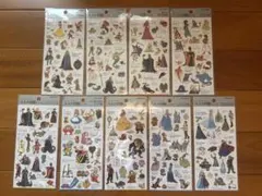 大人の図鑑シール ディズニー プリンセス 9枚セット