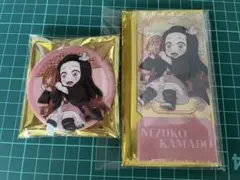 鬼滅の刃 中国限定 竈門禰豆子 缶バッジ アクリルチケット　非遺シリーズ