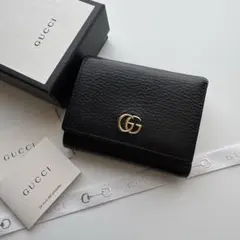 【美品】 343 GUCCI グッチ マーモント 3つ折り 財布 GUCCI（グッチ） 財布 三つ折り財布 カードケース ウォレット