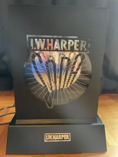 I.W.HARPER 水槽型電飾　インテリア　光る　ウィスキー　I.Wハーパー