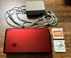 Nintendo 3DS 本体 フレアレッド