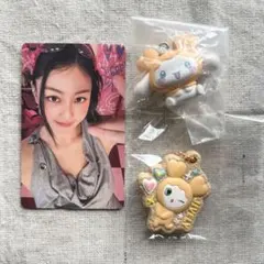 TWICE LOVELYS サンリオ チョコがけボーロチャーム ジブリー ジヒョ