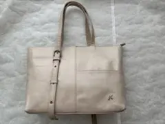 Kitamura キタムラ2 レザー トートバッグ A4可のサムネイル