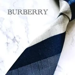 ☆極美品☆BURBERRY BLACK LABELネクタイ　チェック柄