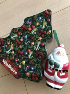 Walkers ウォーカー クリスマスツリー サンタ 空き缶
