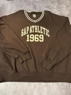 GAP ATHLETIC トレーナー 1969 ブラウン
