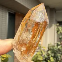 225g ガウリシャンカールライトスモーキー原石 ハイグレード ヒマラヤ