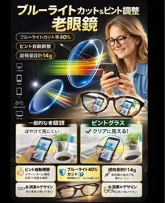 ピントグラス +1.0～4.0 度数 自動調節 スマートズーム 豹柄