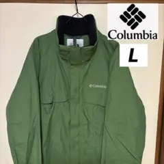 【美品】Columbia コロンビア マウンテンジャケット メンズL グリーン