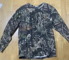 迷彩 長袖カットソー