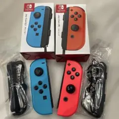 Switch ジョイコン純正 左右セット ネオンブルー/レッド ジャンク品