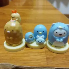 チョコエッグ・すみっコぐらしフィギュア3体