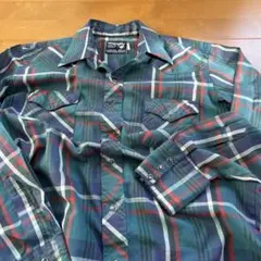 【希少色】70’s Wrangler ヴィンテージ ウエスタンシャツ USA製