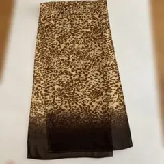 ヒョウ柄 ストール