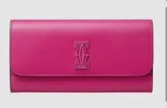 カルティエ 長財布 Cartier ピンク