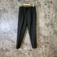 ✨Vis✨ビス♡センタープレススラックス♡ブラック♡ウエストゴム入り(S)