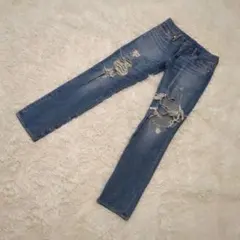 リーバイス　511 ダメージデニム　ストレートジーンズ　w30 L32