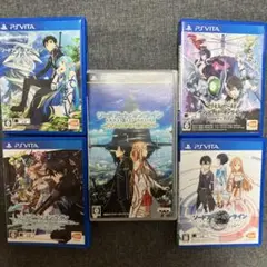 ソードアート・オンライン5作品まとめ売り！【PSP＋PSVITA 】