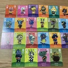 美品　どうぶつの森amiibo カードセット　22枚