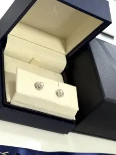 プラチナ ピアス(両耳用)