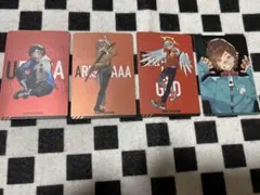 Crazy Raccoonステッカー 4枚セット