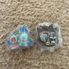 サンリオキャラクターズ パッケージチャーム&チョコボーロ バツ丸 ハンギョドン