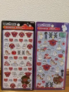 【正規品】 ボンボンドロップシール ミニ ベイマックス 2枚セット