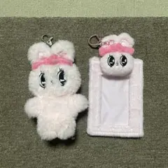 エスターバニー キーリング トレカケース ぬいぐるみ